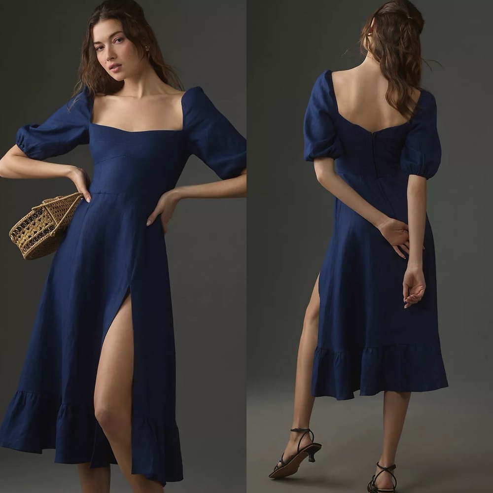 Reformation Belgium Linen Dress